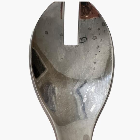 Vera Wang Wedgwood Vesta Serving Spoon 12 Inch Silvertone Replacement - Picture 7 of 9